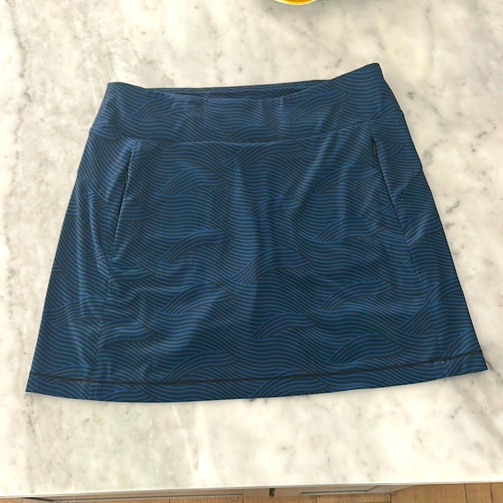 Cutter & Buck Blue A-line Mini Skirt golf tennis shorts